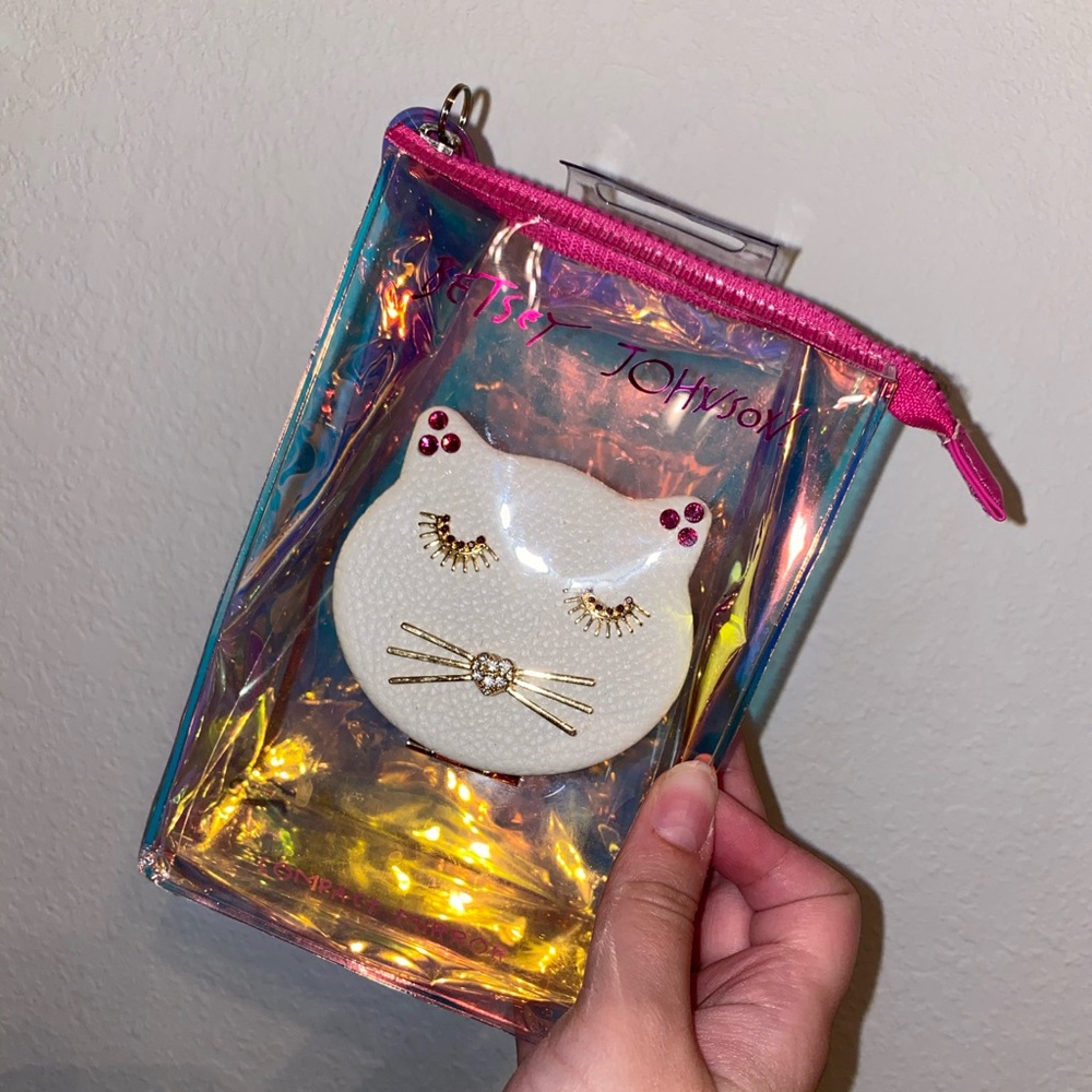 Betsey Johnson’s Kitten Compact Mirror